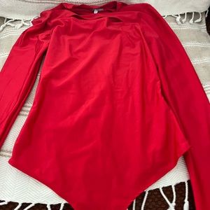 Red onesie